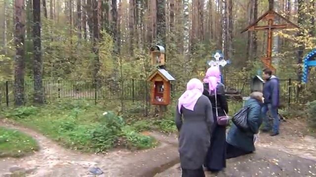 Серафимовы Камни в лесной глуши недалеко от Царского скита. Дивеево смотреть онлайн