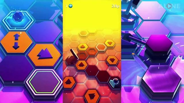 Hexaflip: The Action Puzzler - Геймплей | iOS смотреть онлайн