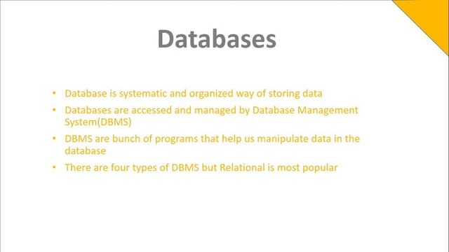 Python: Database Concepts 1.9 смотреть онлайн