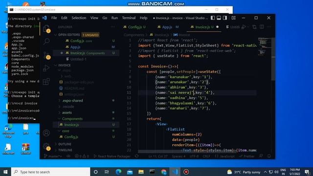 using FlatList to render list of items in a react native app смотреть онлайн