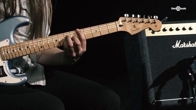 Fender Player Stratocaster MN, Tidepool | Gear4music demo смотреть онлайн