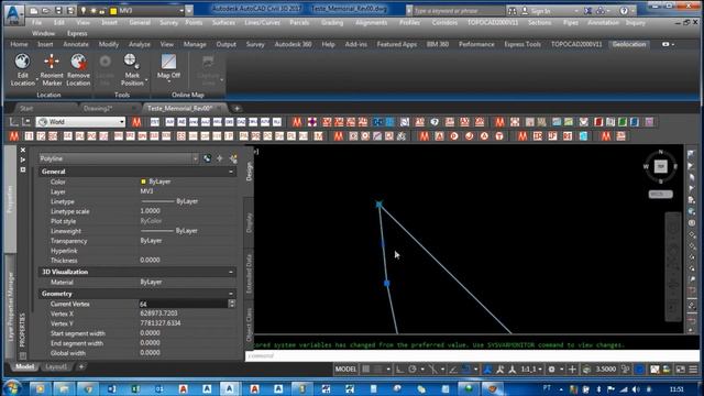 Definindo Ponto mais ou Norte no AutoCad#Aula-4 смотреть онлайн