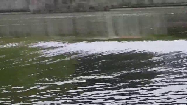 Красивый Искусственный каскадный водопад на реке Лех город. Ландсберг/Мои прогулки по Германии смотреть онлайн