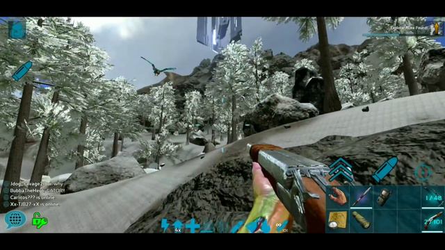 NEW ICE CAVE??!! I GOT SO LOST!! (ARK MOBILE) смотреть онлайн