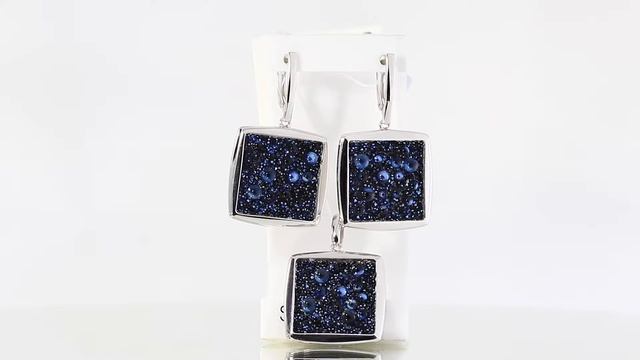 Серебряный комплект SOKOLOV с кристаллом Swarovski 94023809;94032481 смотреть онлайн