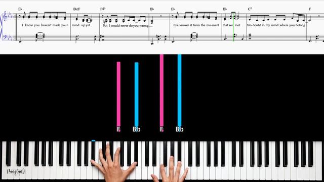 Make You Feel My Love (Adele) - Piano Tutorial + Free Sheet Music смотреть онлайн