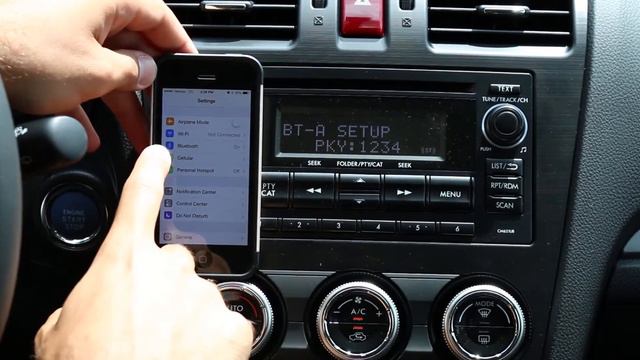 Subaru XV Crosstrek | IPhone Pairing