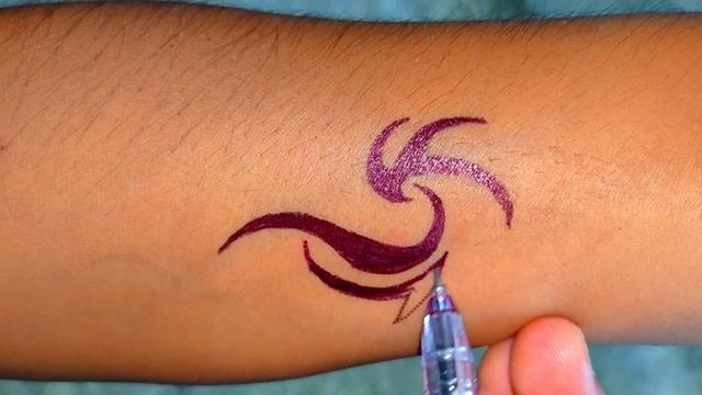 very easy tribal tattoo designs | simple tribal tattoo designs | @Tattosugation смотреть онлайн