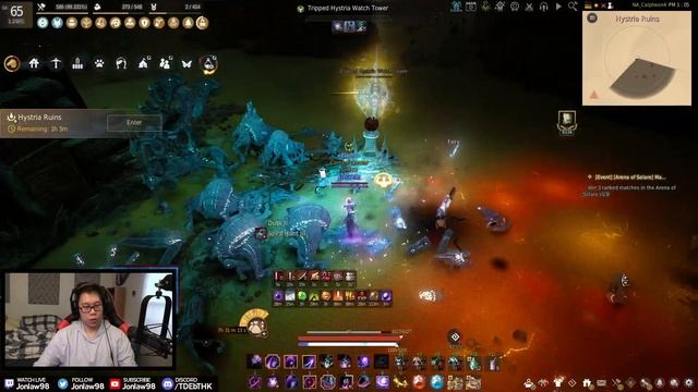 Hystria Ruins Grind - Awakening DK Return | Black Desert смотреть онлайн