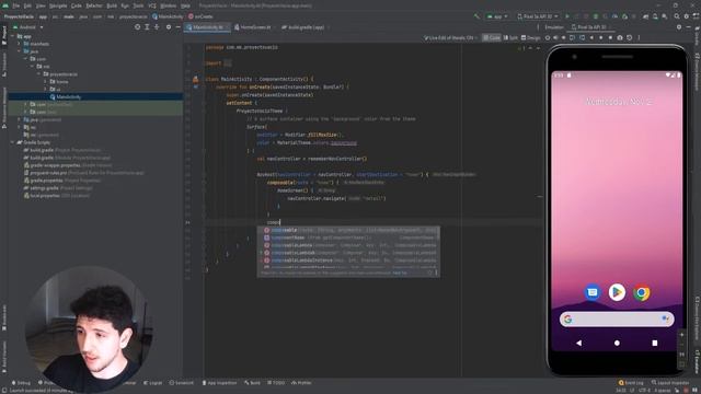 Como Navegar Entre Pantallas en Jetpack Compose - Compose Navigation смотреть онлайн