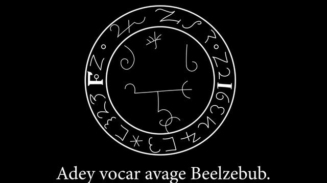 Beelzebub / Beelzebuth Enn Chanting [81 Repetitions]