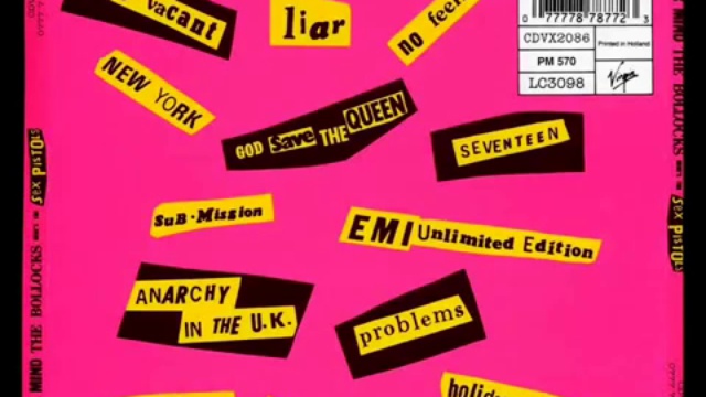 The Sex Pistols - NeverMind The Bollocks (1977) смотреть онлайн