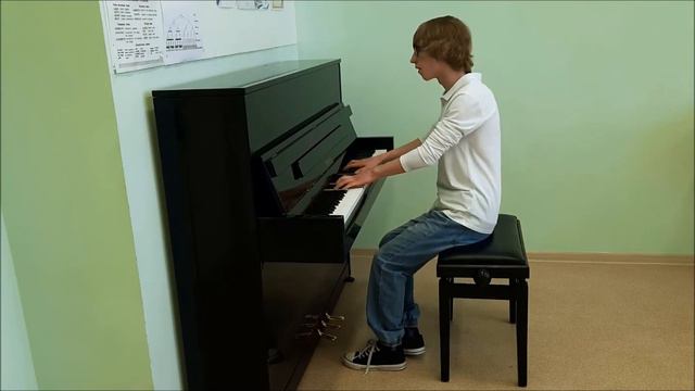 Данилов Глеб этюд К Черни № 21 cis moll смотреть онлайн