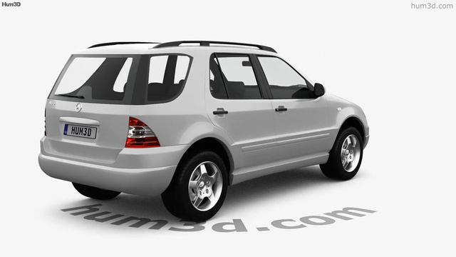 Mercedes-Benz M-class 1997 3D model by Hum3D.com смотреть онлайн