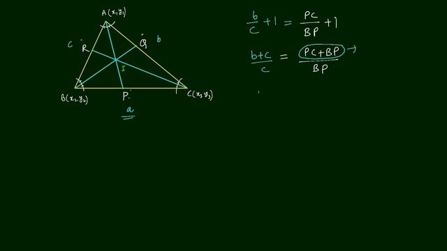 Formula of Incenter of Triangle in Coordinate geometry | Basic Geometry Concept | IITJEE | Edusaral смотреть онлайн
