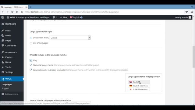 WPML Setup for the First Time смотреть онлайн