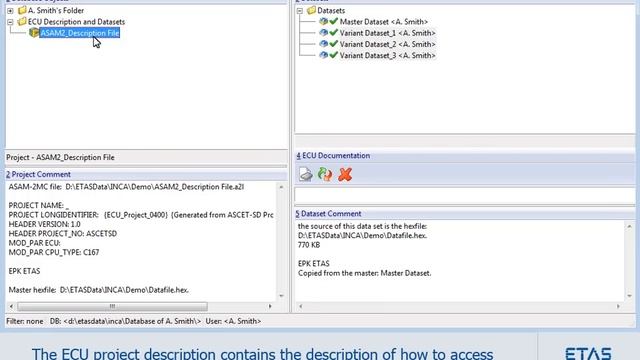 ETAS INCA V7 - Export and Import смотреть онлайн