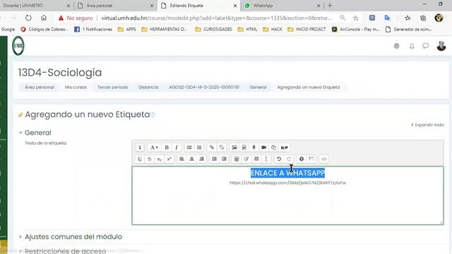 TUTORIAL ENLACE A ZOOM Y WHATSAPP смотреть онлайн