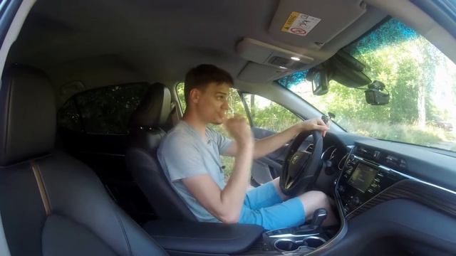 Комфортно, но дорого/ Toyota Camry VX70/ Обзор, тест-драйв смотреть онлайн