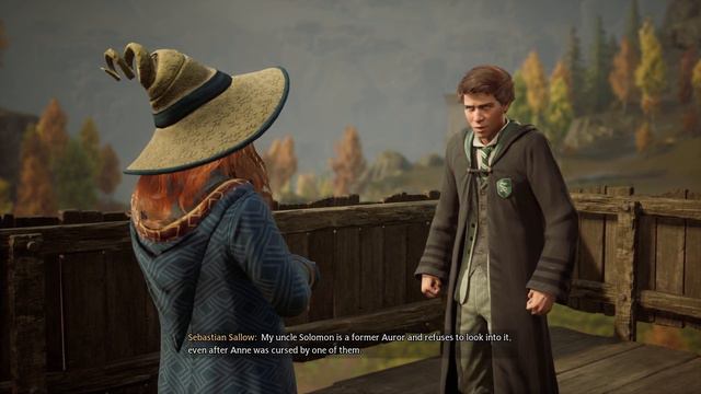 Sebastian Sallow. Hogwarts Legacy смотреть онлайн