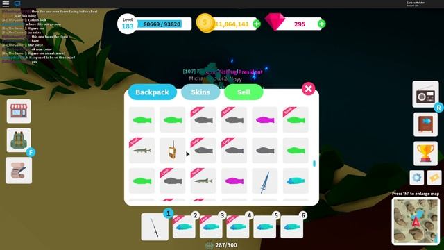 NEW "Update 8" Desert Island Live! Fishing Simulator Roblox смотреть онлайн