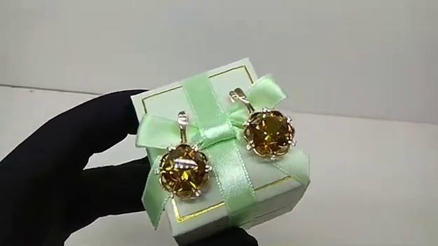 Серьги золотые с султанитом видеообзор смотреть онлайн