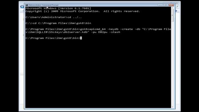 DB2 V9.7 SSL configuration смотреть онлайн