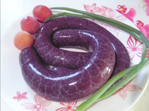 Кровяная колбаса по деревенски