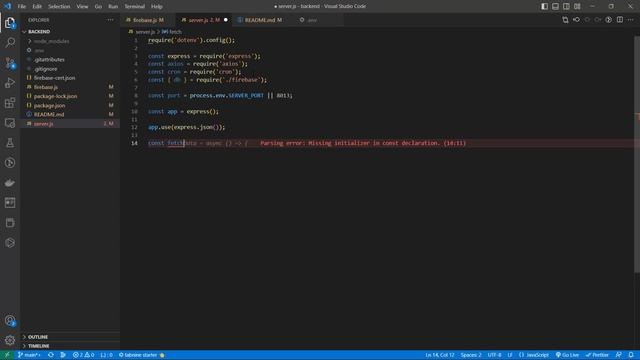 Build a Currency Calculator App with Node.js, Firebase | Part 1 | Backend смотреть онлайн