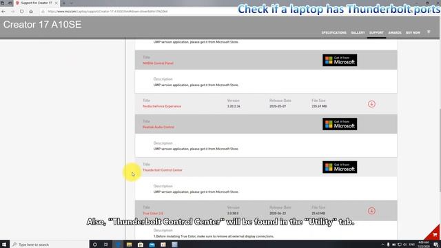 MSI® HOW-TO use Thunderbolt Control Center on MSI notebook смотреть онлайн