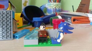 СОНИК И САНЯ СЛЕДЯТ ЗА НАКОЛЗОМ (9часть) SONIC И САНЯ