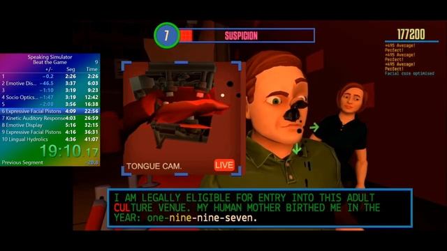 Speaking Simulator speedrun - Beat the Game 37:52 смотреть онлайн