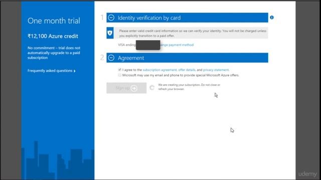 Creating Microsoft Dynamics Account on Azure смотреть онлайн