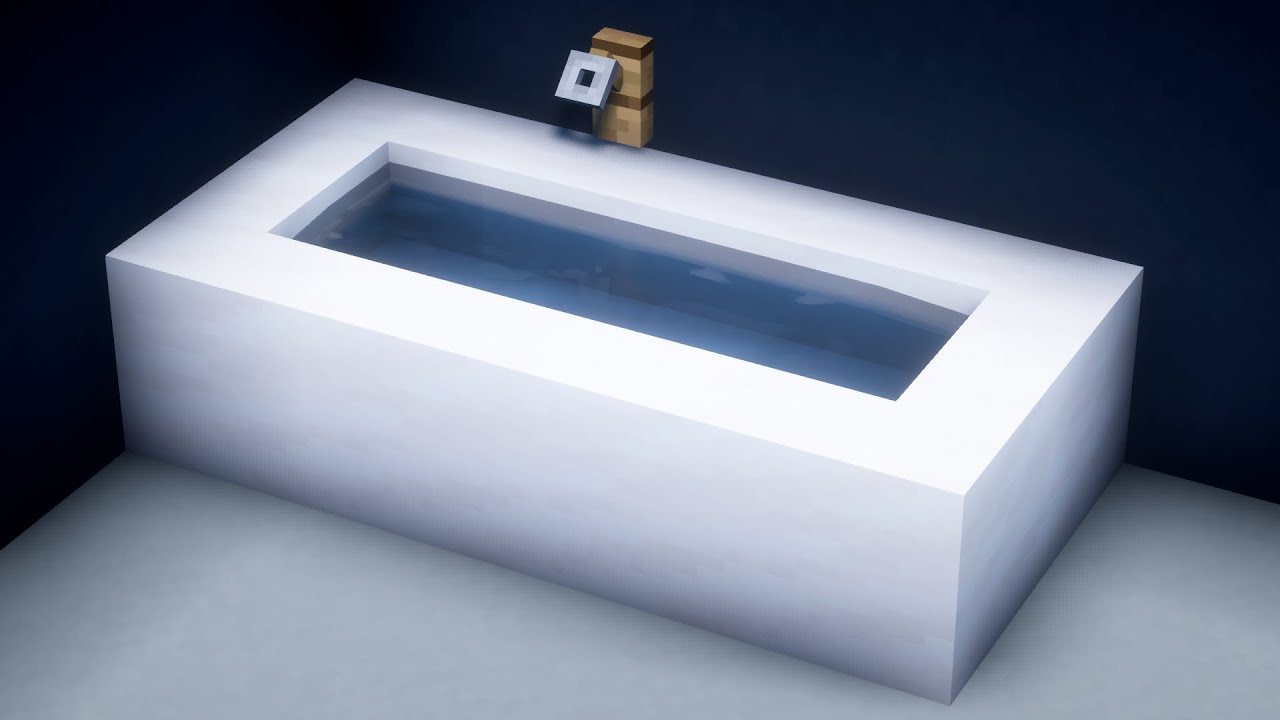 РАБОТАЮЩАЯ ВАННА В МАЙНКРАФТЕ! смотреть онлайн