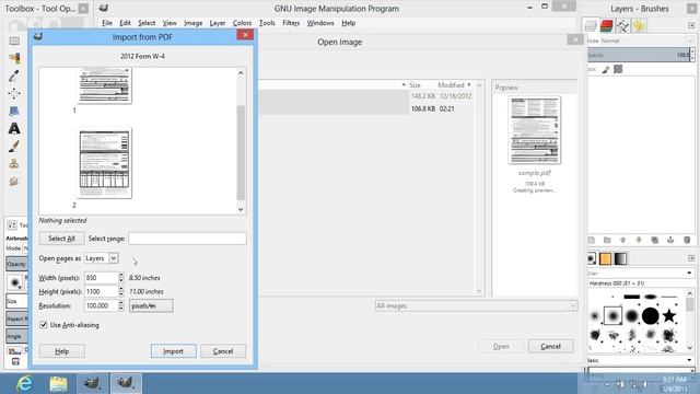 How to Edit PDF in GIMP смотреть онлайн