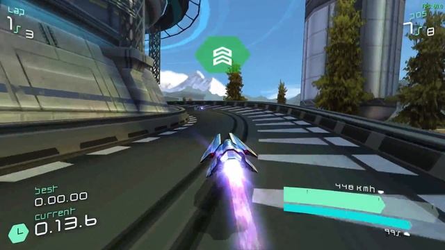 PPSSPP Wipeout Pulse 1080p 60FPS Linux смотреть онлайн