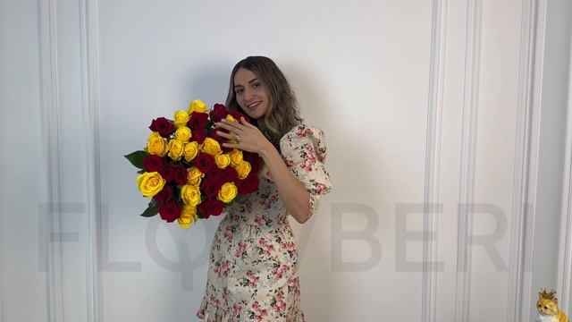 35 роз на FlowBeri ru Букет №14 смотреть онлайн