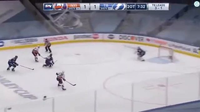 Jordan Eberle Game 5 Double Overtime Goal | NYI 2 - TBL 1 смотреть онлайн