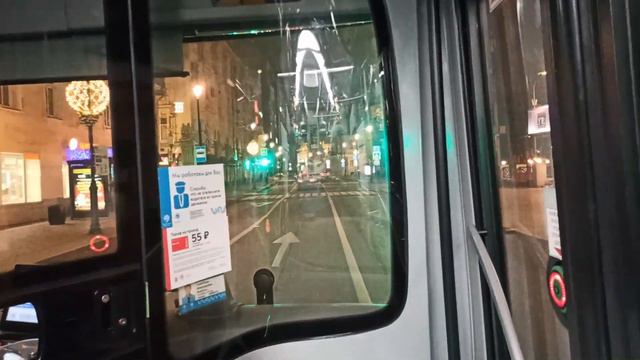 На электробусе по маршруту Н3 ночь смотреть онлайн