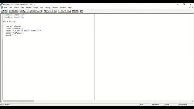printf and scanf use to calculate sum and average смотреть онлайн
