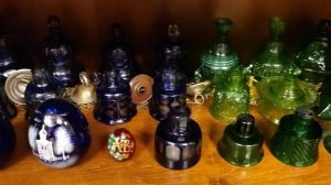 Обзор старинных стеклянных лампад из цветного стекла