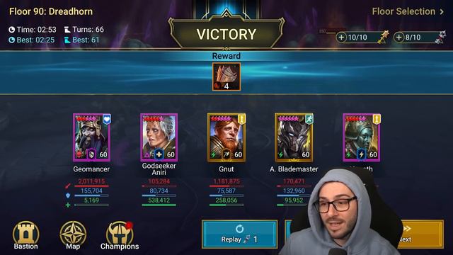 He Is AMAZING!! Alatreon Blademaster Champion Spotlight Raid: Shadow Legends [Test Server]
