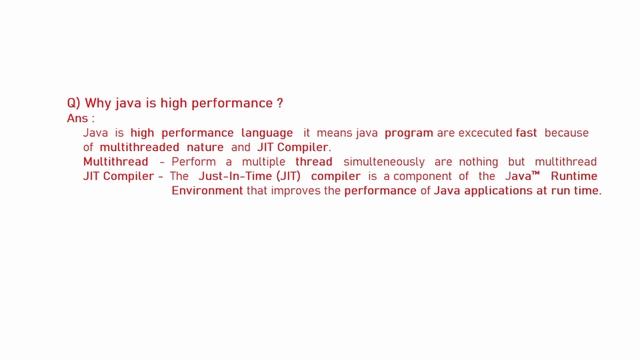 Why java is high performance | Java Features | Java | Siddharth Lecture смотреть онлайн