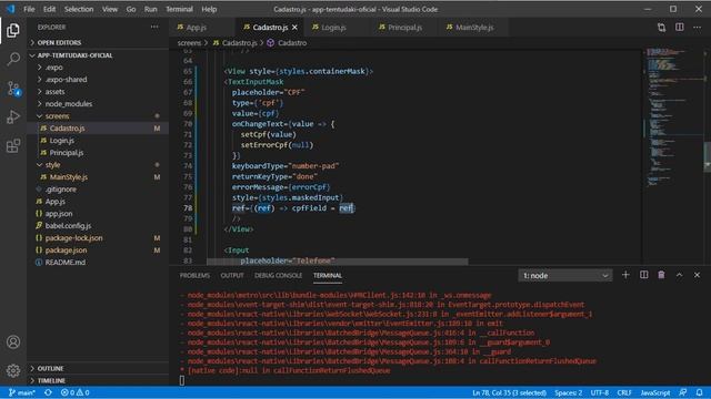 Aula 16 - Campos com máscara em React Native смотреть онлайн