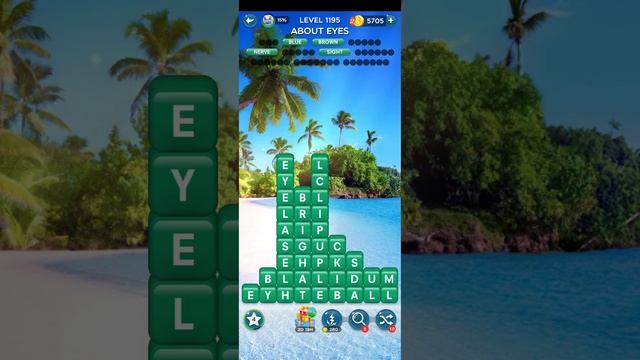 Level 1195, About eyes, Word Crush Answers, FullHD 60 fps. смотреть онлайн