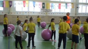 Открытый урок "Подвижные игры"