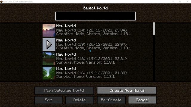 Minecraft Java 1.18.1 Lunar Client VS Boosted FPS Modpack FPS Comparison Boost Review смотреть онлайн