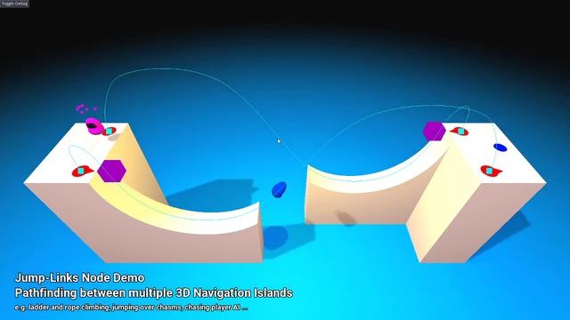 3D Navigation Jump-Links Demo v1.5 - Godot Engine смотреть онлайн