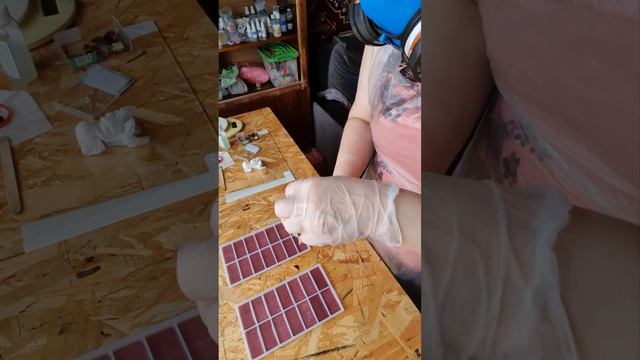 Изготовление домино из эпоксидной смолы смотреть онлайн
