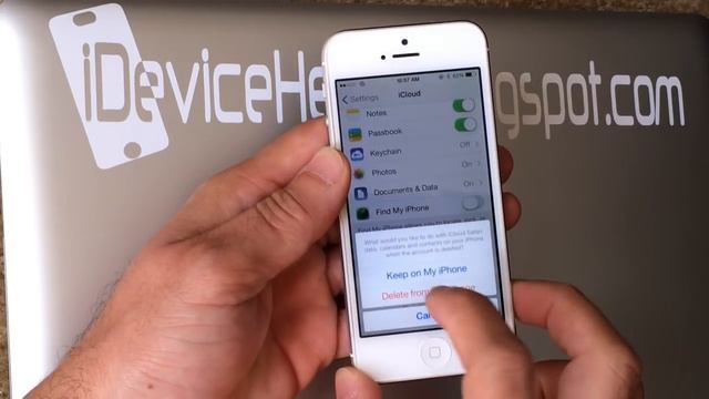 Delete iCloud Account From iPhone 5s,5c,5 Without Password смотреть онлайн